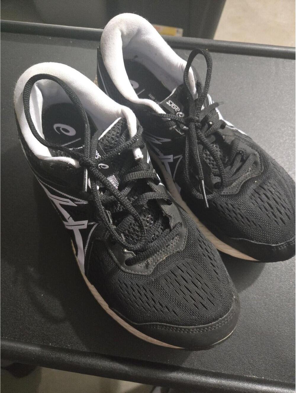 ASICS Women's Gel-Excite 8 Black Running Shoes - Wide Width Size 9